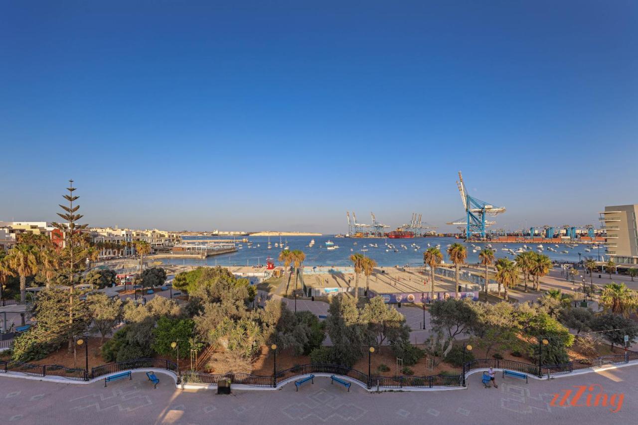 Luxurious Duplex Seafront Apt W Amazing Sea Views Бирзеббуджа Экстерьер фото
